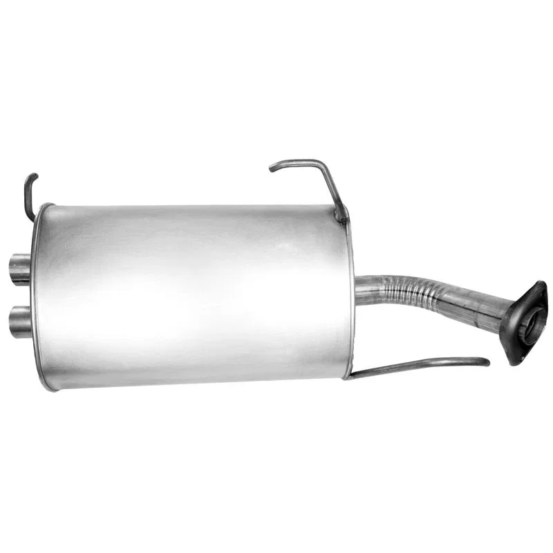 18964 – WALKER EXHST Exhaust Muffler, OE Replacement 11 Inch Width x 5-1/2 Inch Height Oval Aluminized Steel Case Dua...